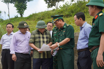 Khảo sát đề xuất nâng cấp cửa khẩu phụ biên giới Việt-Lào thành cửa khẩu chính