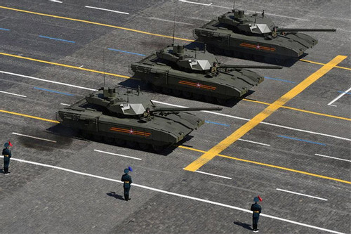 Sức mạnh của siêu tăng T-14 Armata mới được Nga triển khai tại Ukraine