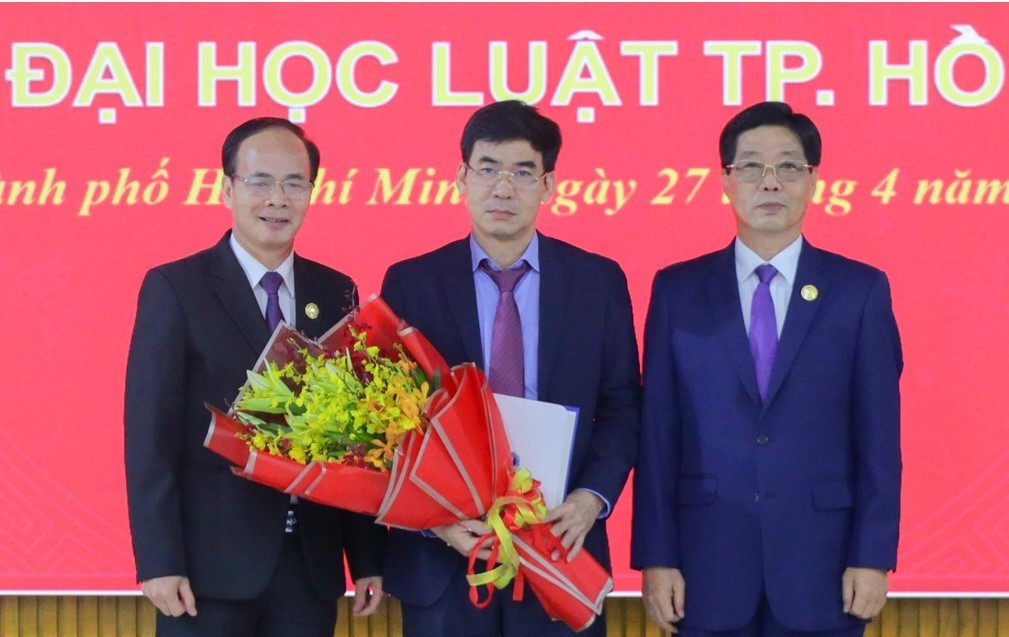 Trường Đại học Luật TP.HCM có người phụ trách mới