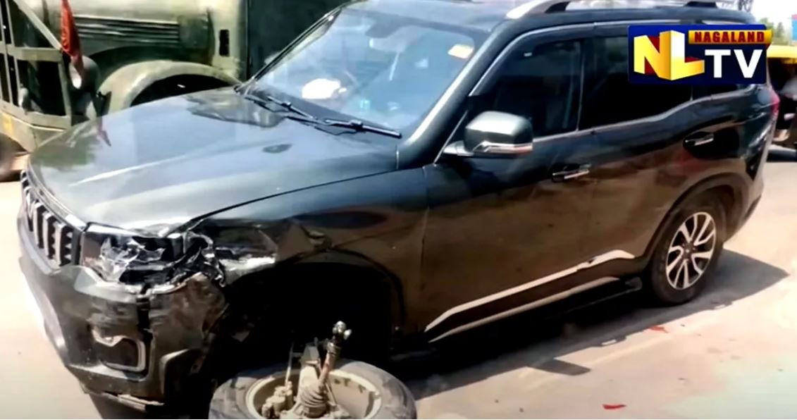 Xe SUV mới mua 5 tháng đã bị bung bánh gây tai nạn nghiêm trọng
