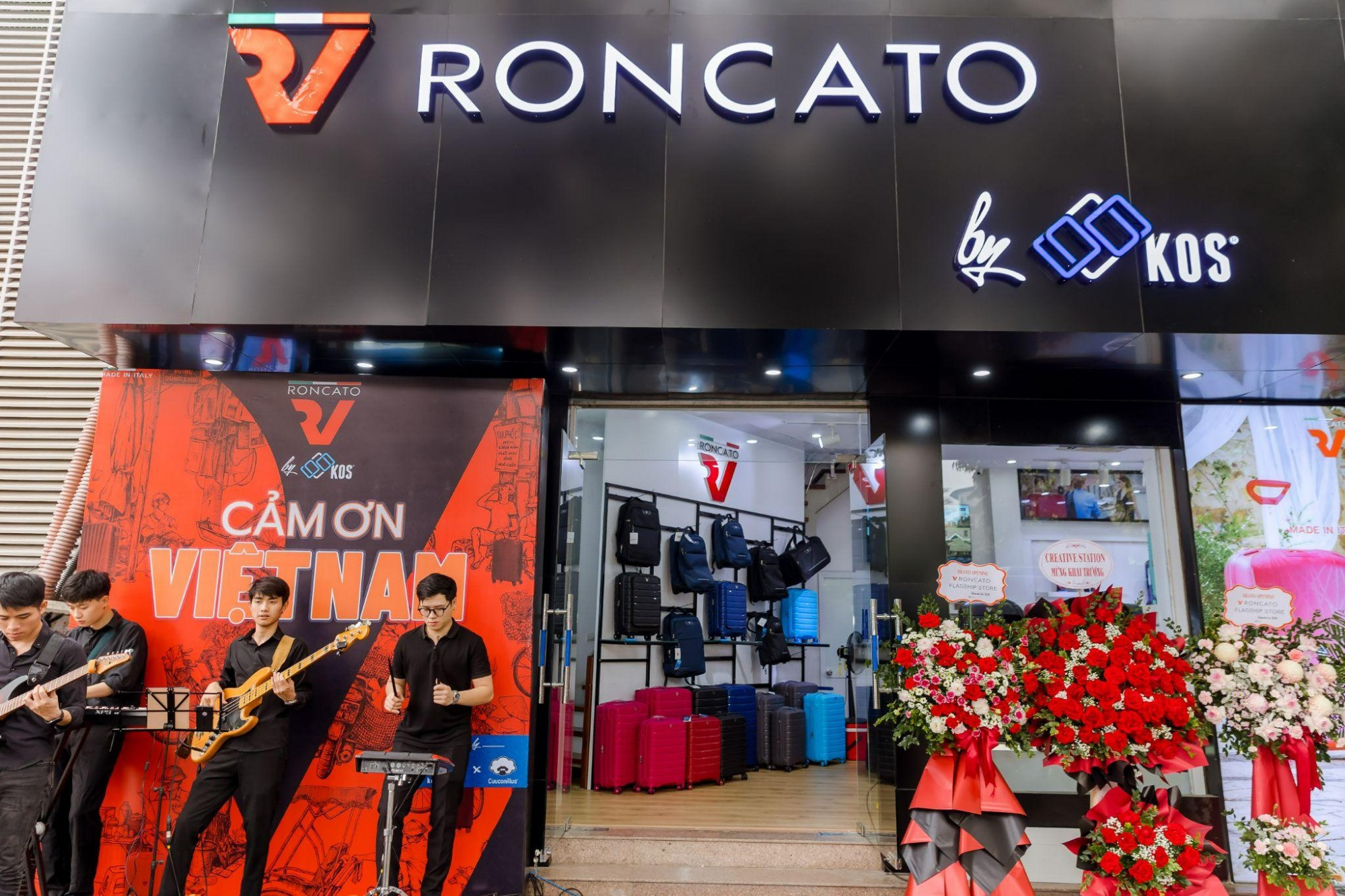 KOS khai trương cửa hàng flagship RONCATO đầu tiên ở Việt Nam