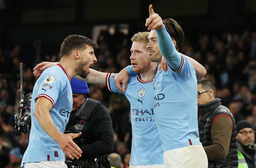 Bảng xếp hạng Ngoại hạng Anh vòng 33: Man City chỉ còn kém Arsenal 2 điểm