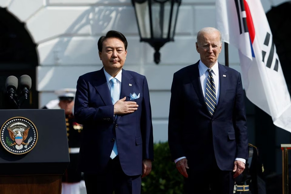 Mỹ cam kết chia sẻ kỹ hơn với Hàn Quốc về kế hoạch hạt nhân đối phó Triều Tiên