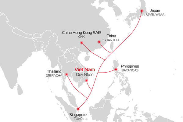 Tuyến cáp quang biển mới ADC có băng thông lớn gấp 3 lần APG