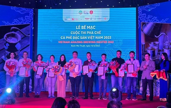 Khai mạc Cuộc thi pha chế cà phê đặc sản Việt Nam 2023