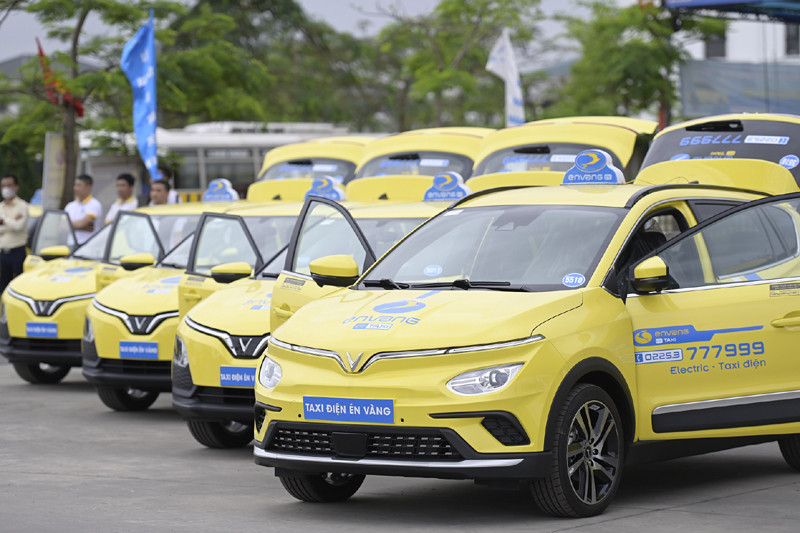 Đã có dịch vụ taxi điện ở Hải Phòng