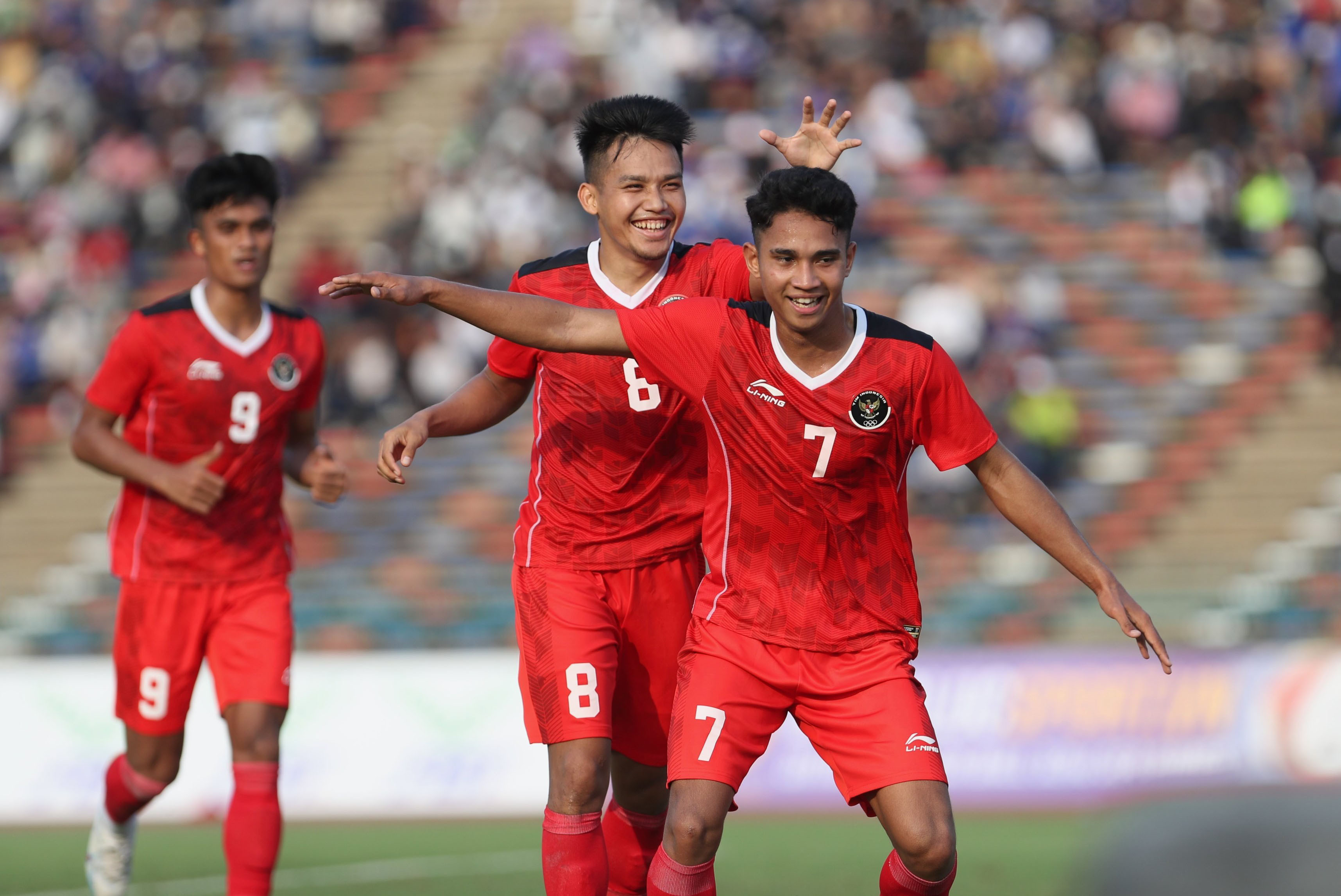 Video bóng đá SEA Games 32: U22 Indonesia 3-0 U22 Philippines