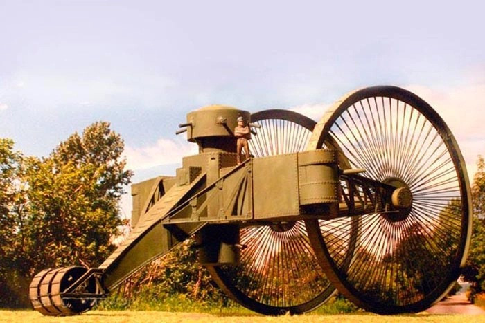Chiêm ngưỡng cỗ xe tăng độc nhất vô nhị trong Thế chiến I
