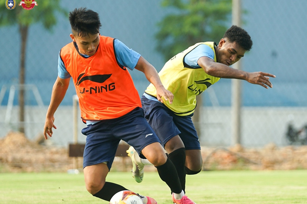 Trực tiếp bóng đá U22 Indonesia 0-0 U22 Philippines: Thế trận giằng co (H1)