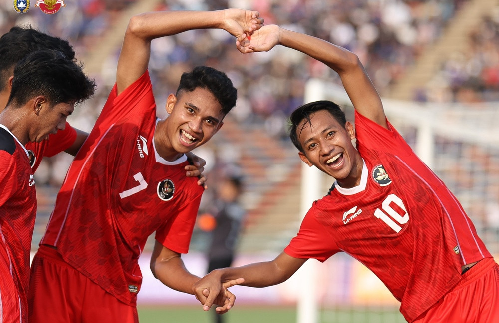 U22 Indonesia thắng to trận ra quân SEA Games 32