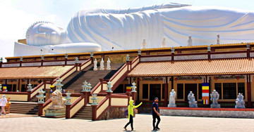 The 300-year-old pagoda with Asia’s longest Reclining Buddha statue