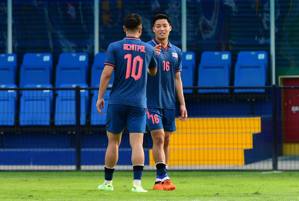 Video bóng đá SEA Games 32: U22 Thái Lan 3-1 U22 Singapore