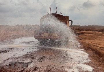 Contractors asked to reduce dust infiltration from Long Thanh Airport project