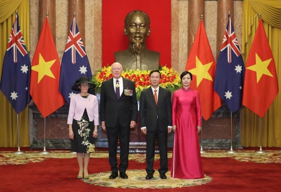 President Vo Van Thuong welcomes Governor-General of Australia David Hurley ảnh 6