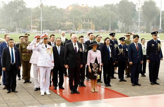 President Vo Van Thuong welcomes Governor-General of Australia David Hurley ảnh 10