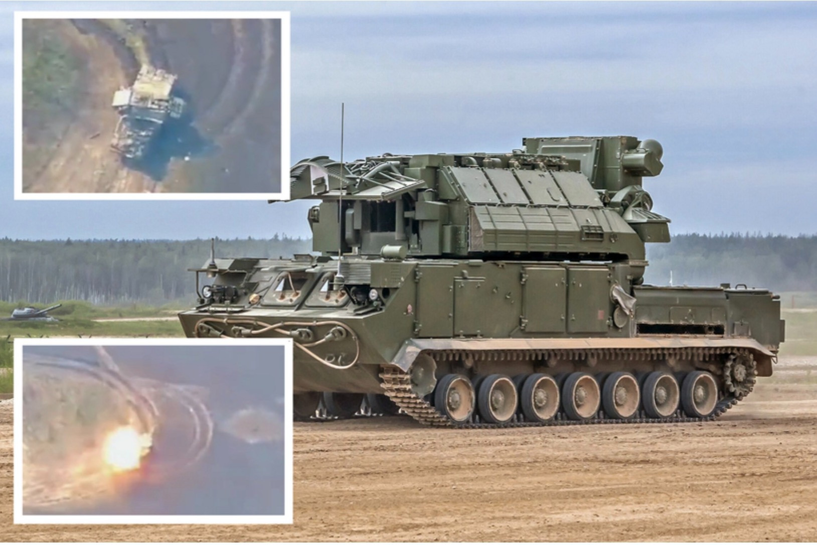 Video UAV cảm tử Ukraine phá hủy hệ thống tên lửa TOR-M2 của Nga