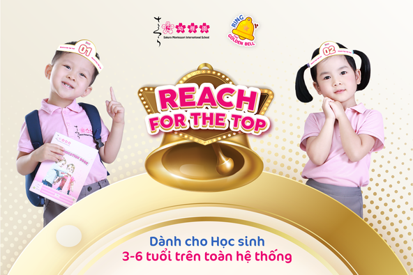 Hơn 100 học sinh mầm non tranh tài ‘Reach for the top’