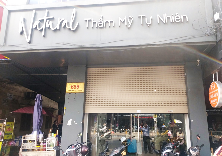 Thẩm mỹ viện Natural ở TP.HCM hoạt động không phép