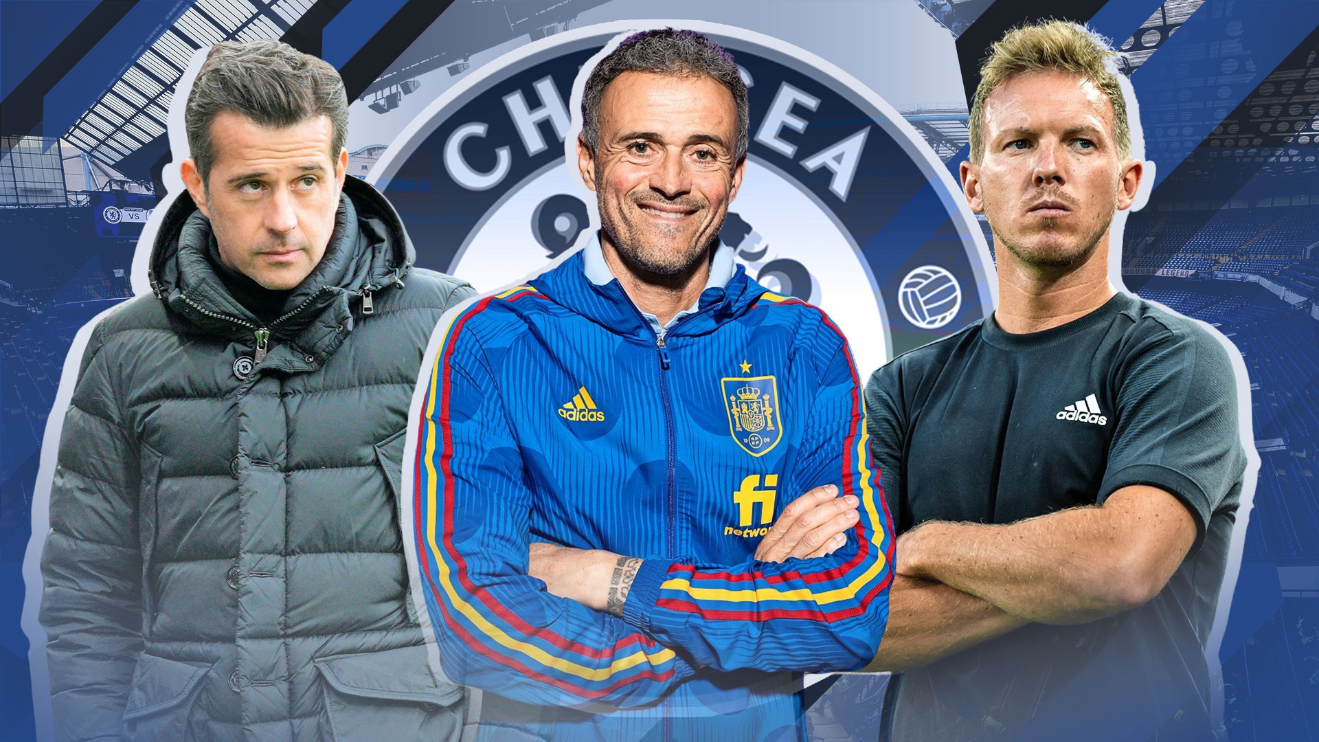 Chelsea phỏng vấn Nagelsmann và Luis Enrique, kết quả đầy bất ngờ