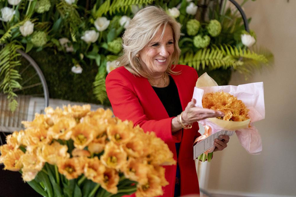Hà Lan lấy tên Đệ nhất phu nhân Mỹ Jill Biden đặt cho hoa tulip