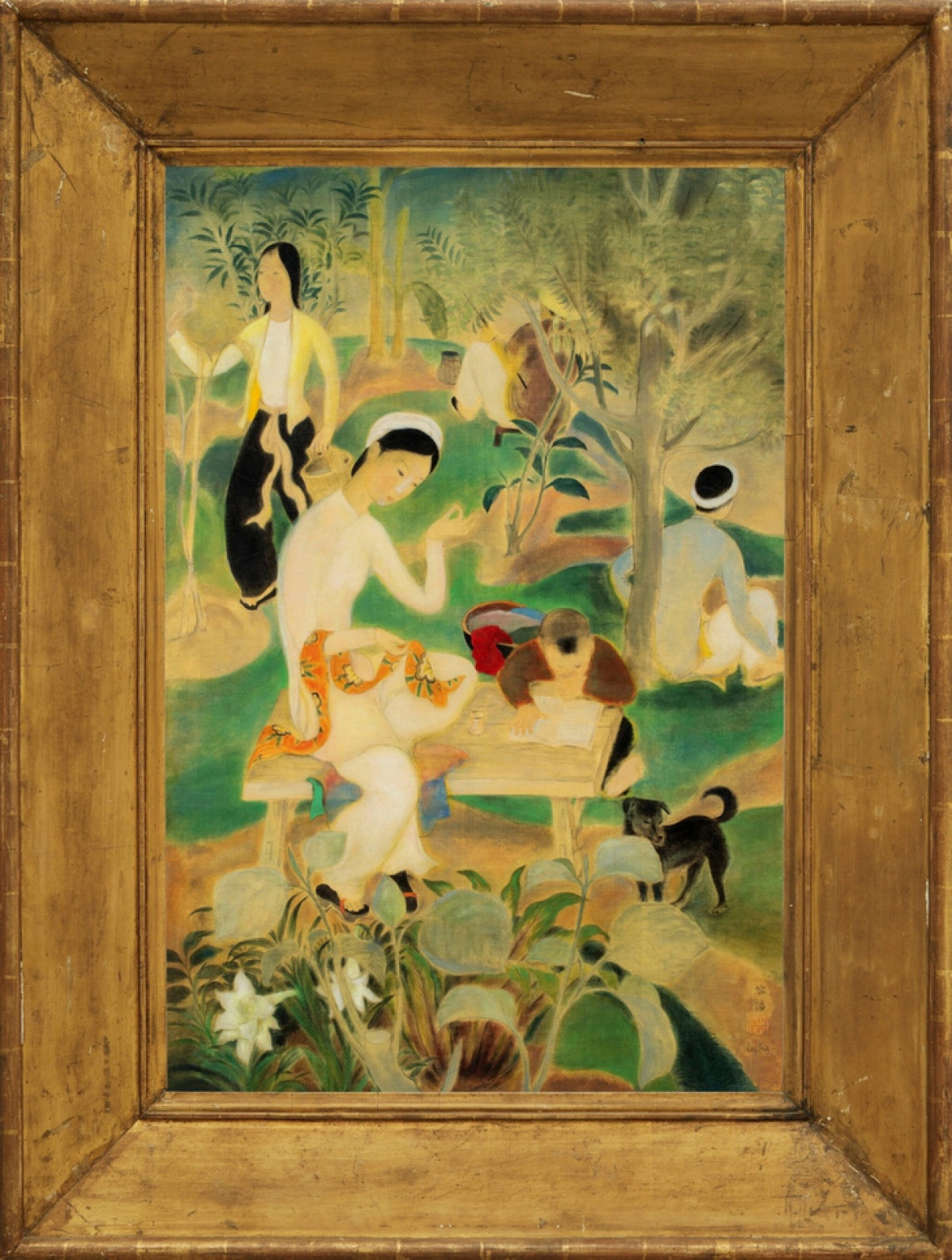 vietnamese painting sold for high price at sotheby s art auction picture 1