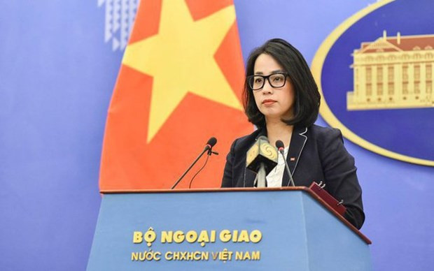 Activities in East Sea must strictly comply with int’l law: deputy spokeswoman hinh anh 1