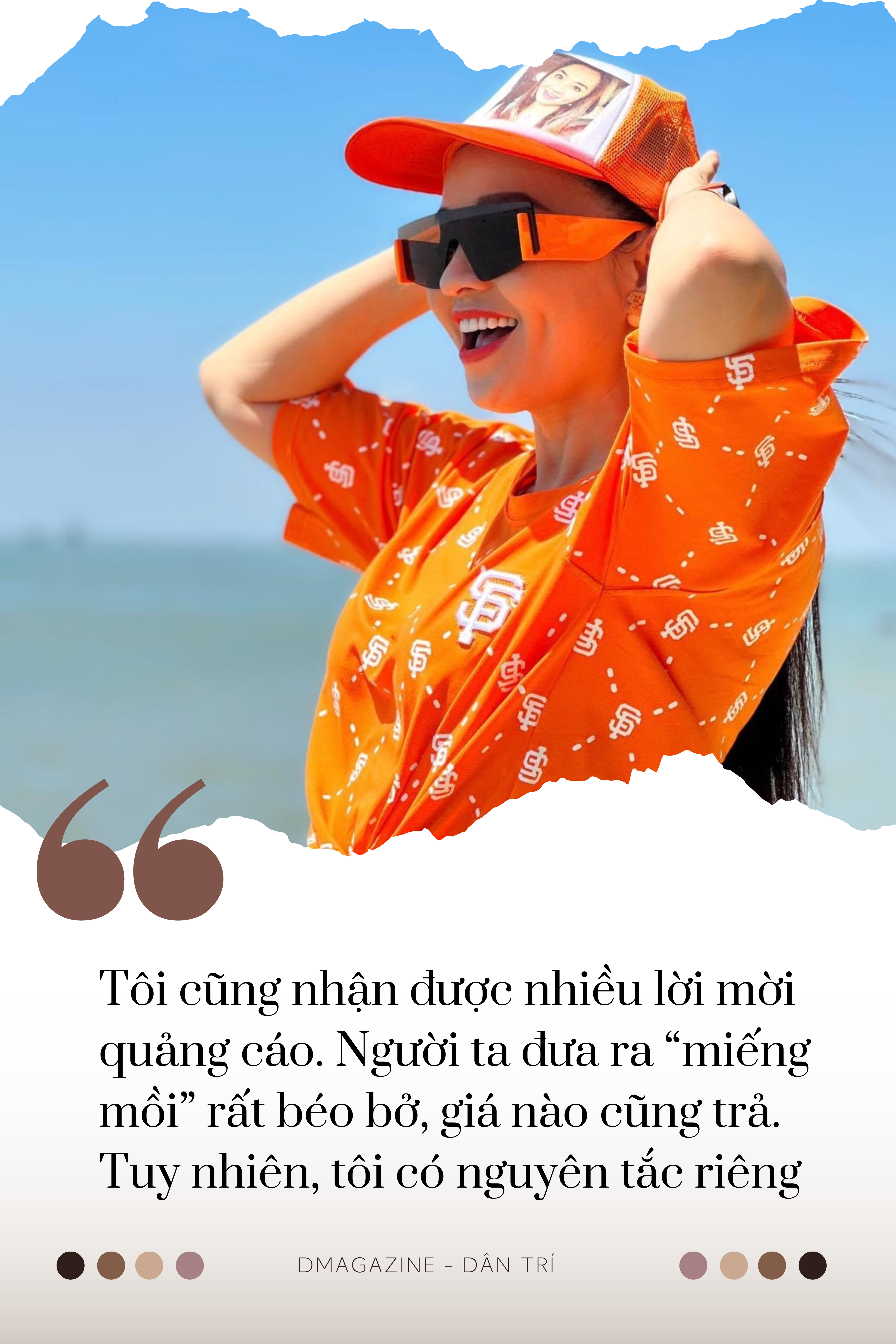Hoài An Người đẹp Tây Đô: Người ta mời tôi quảng cáo, giá nào cũng trả - 6