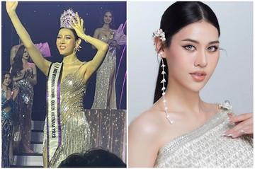 Người đẹp từng làm công nhân đăng quang Hoa hậu Chuyển giới Việt Nam 2023
