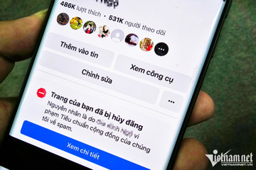 Hundreds of Facebook fan pages in Vietnam are locked overnight