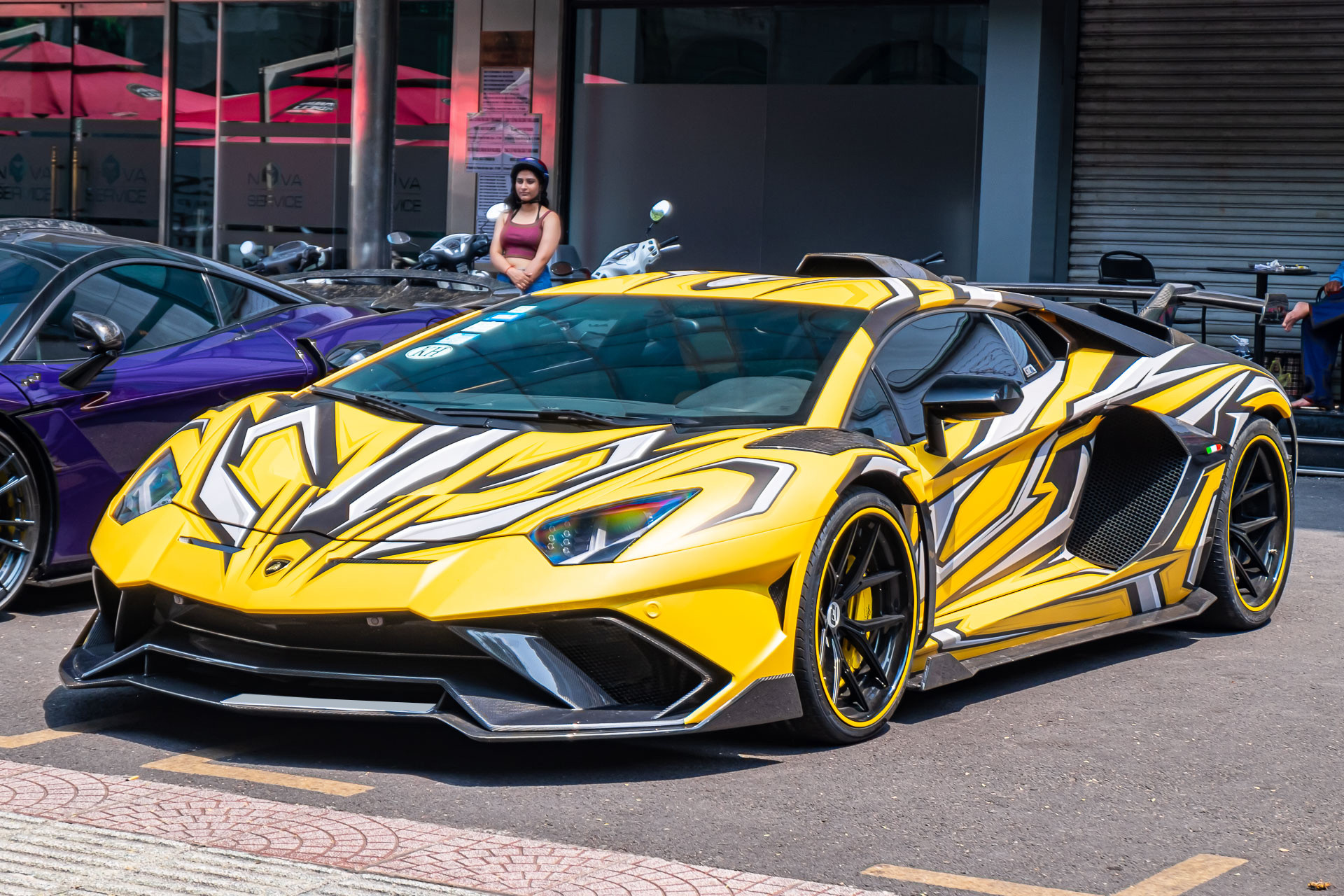 Siêu xe Lamborghini Aventador độ Duke Dynamics hiếm nhất Việt Nam