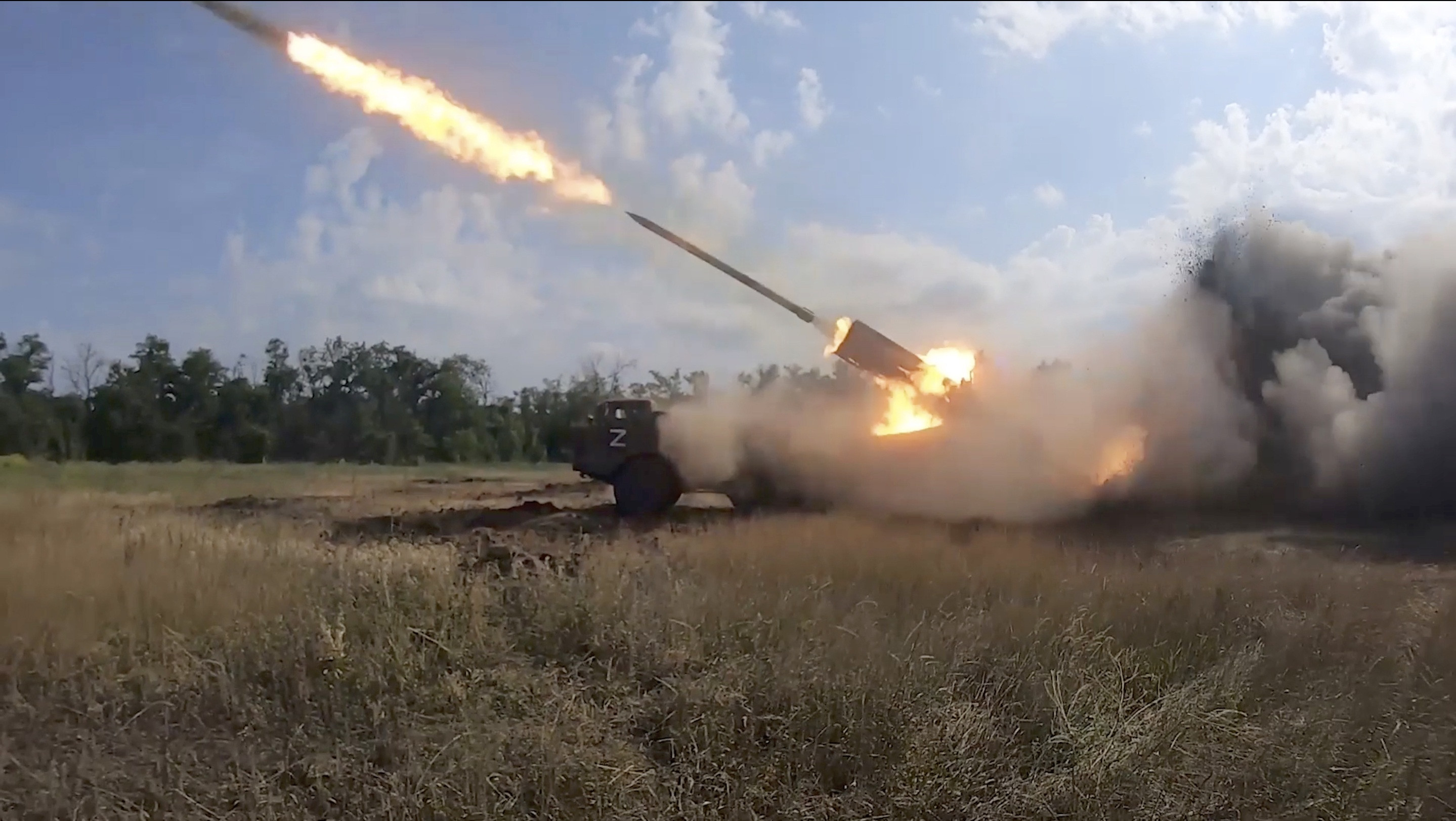 Video Nga dội hỏa lực vào các vị trí của Ukraine ở Avdiivka