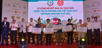 Đắk Lắk công bố và trao giải cà phê đặc sản Việt Nam 2023