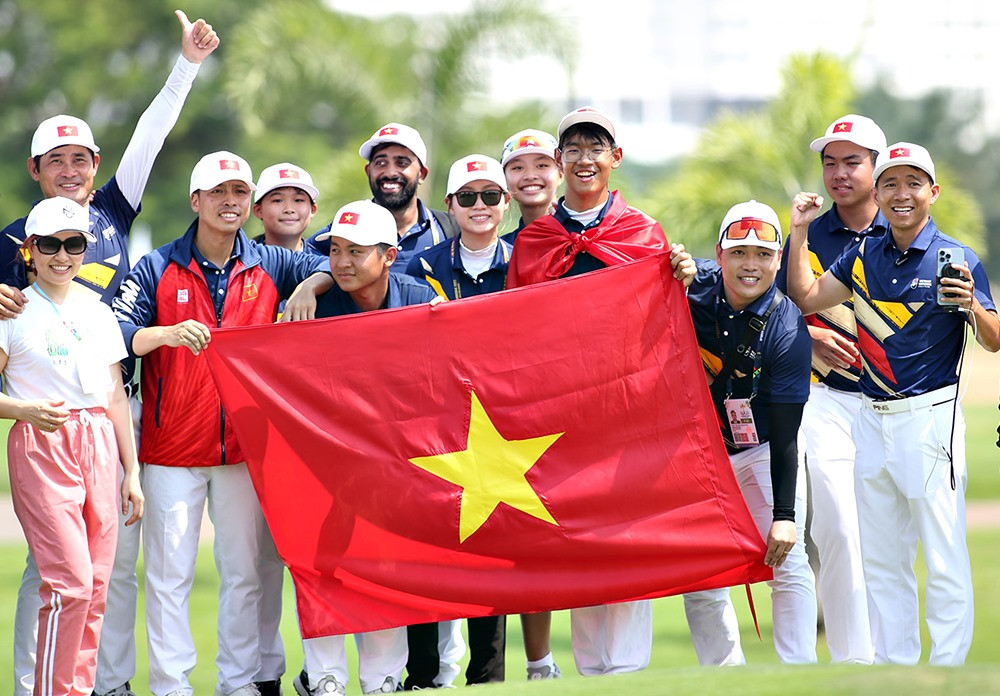 Golfer 15 tuổi làm nên lịch sử cho golf Việt Nam ở SEA Games 32