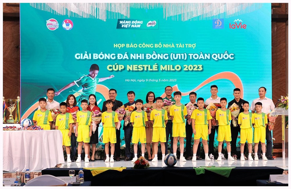 50 đội tham dự Giải Bóng đá Nhi đồng U11 toàn quốc 2023