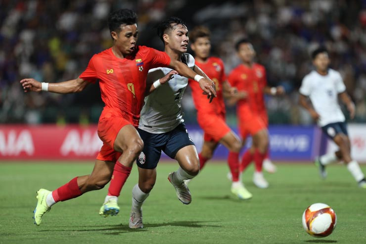 U22 Myanmar hẹn U22 Việt Nam ở bán kết SEA Games 32