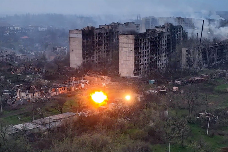 Nga bác tin Ukraine đạt đột phá quanh 'chảo lửa' Bakhmut