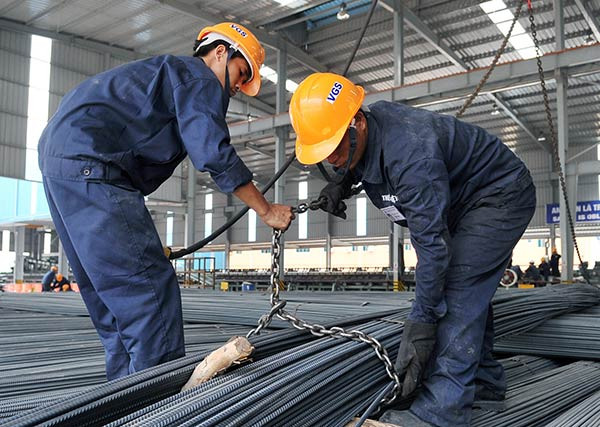 Giá thép giảm lần thứ 5 liên tiếp