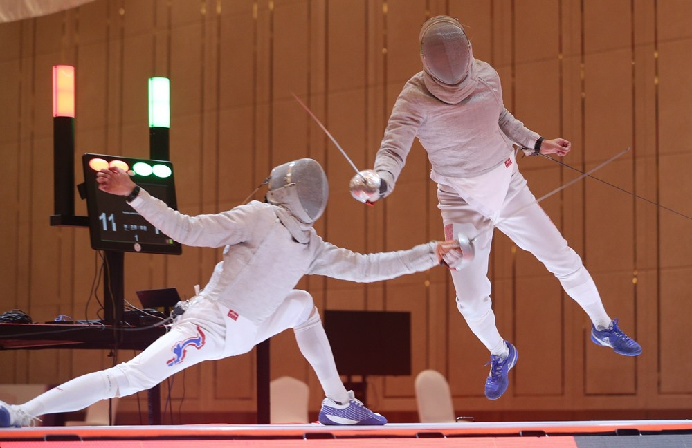 Trực tiếp SEA Games 32 ngày 12/5: Vũ Thành An bị xử ép, hụt HCV đấu kiếm