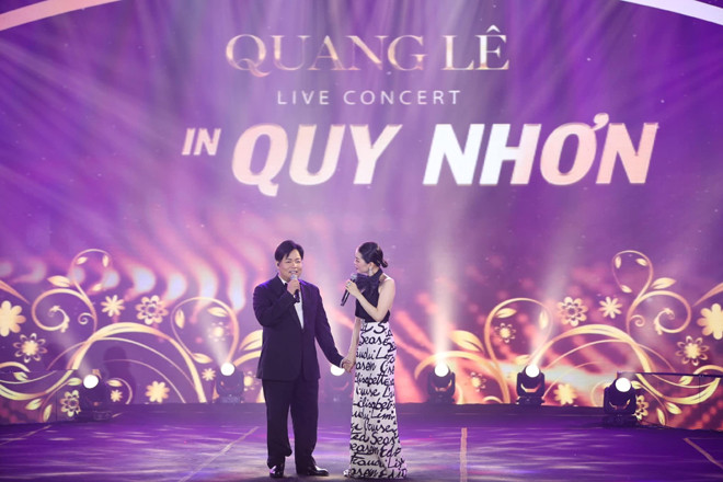 Gian trưng bày đặc biệt của Pharmatech tại concert Quang Lê ở Quy Nhơn