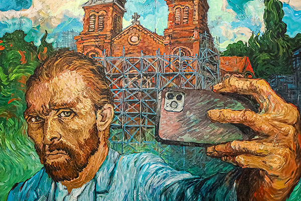 Trần Trung Lĩnh kể chuyện 'Van Gogh dạo phố Sài Gòn' bằng hội họa