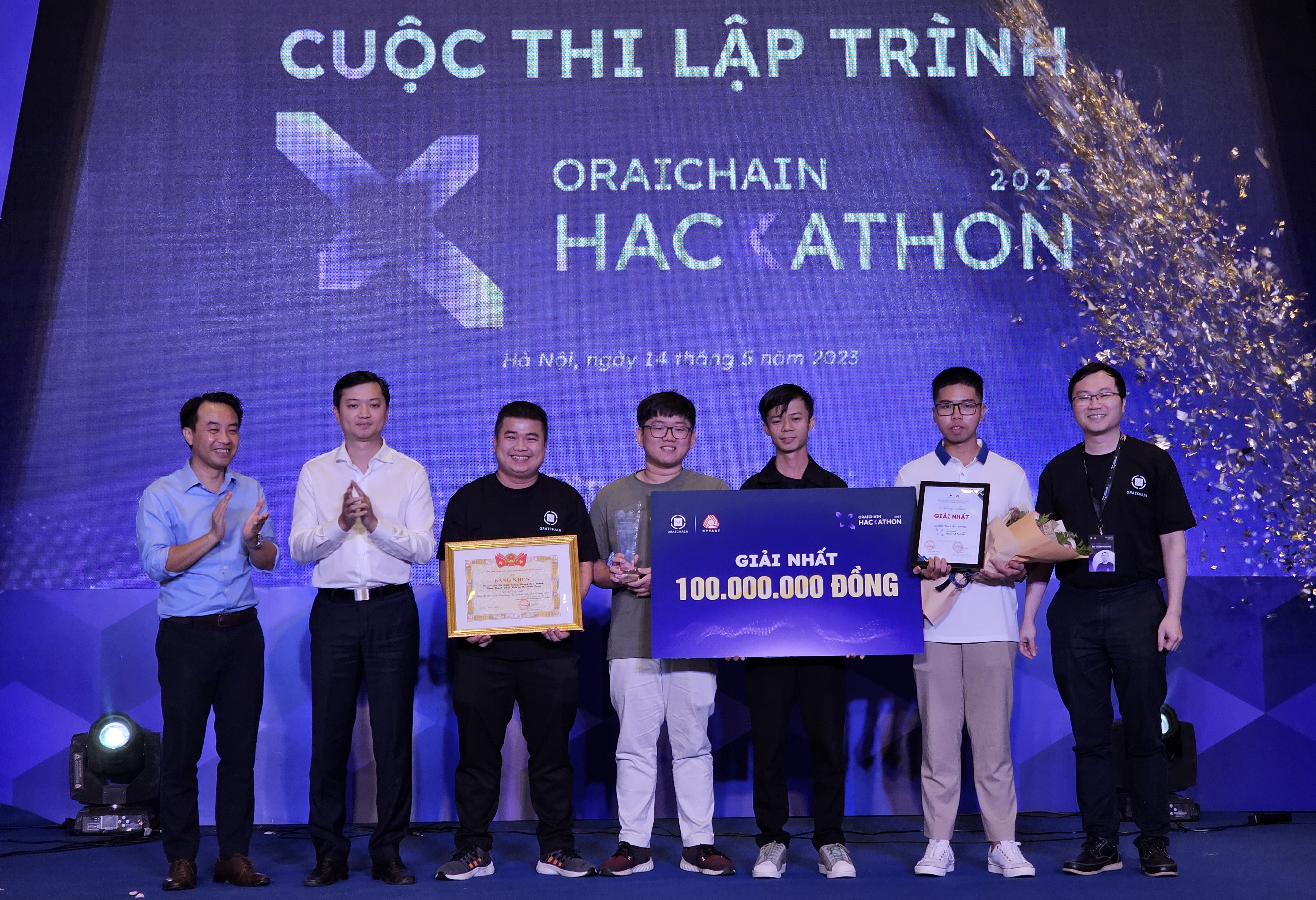 Nền tảng khoa học phi tập trung đạt giải nhất thi lập trình Oraichain Hackathon