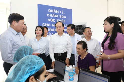 Hà Nội khám sức khỏe miễn phí, lập hồ sơ quản lý cho 180.000 người