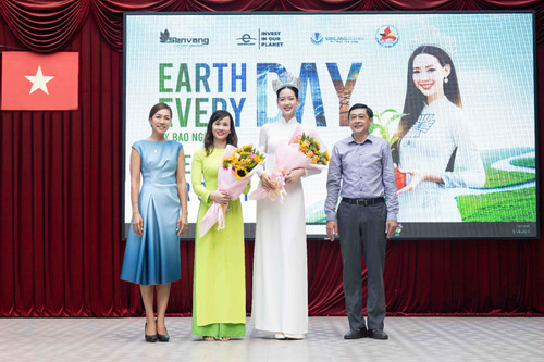 Hoa hậu Bảo Ngọc ra mắt dự án truyền cảm hứng về môi trường