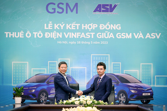 ASV Airports Taxi thuê 500 ô tô điện VinFast