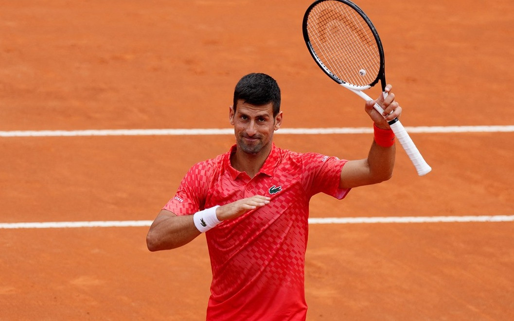 Novak Djokovic vào tứ kết Rome Open 2023