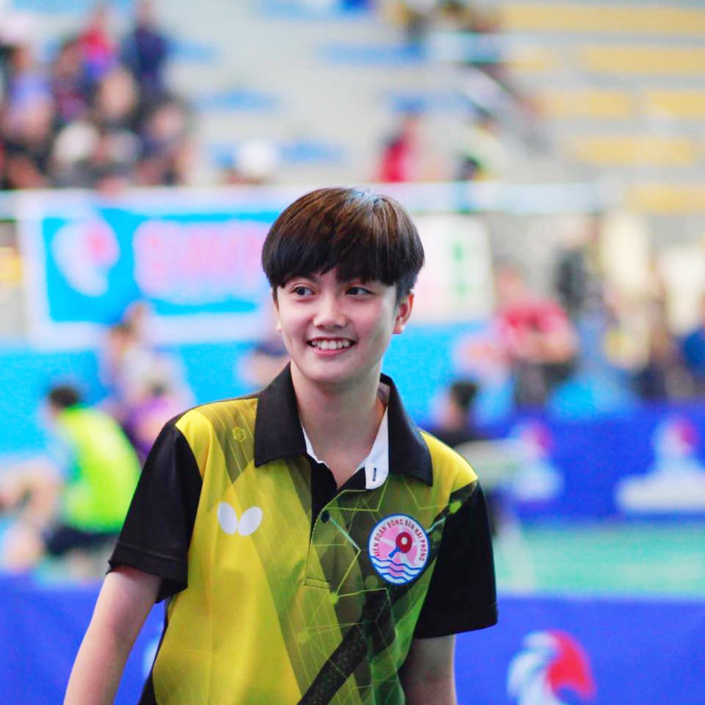 19-year-old wins gold at table tennis events at SEA Games