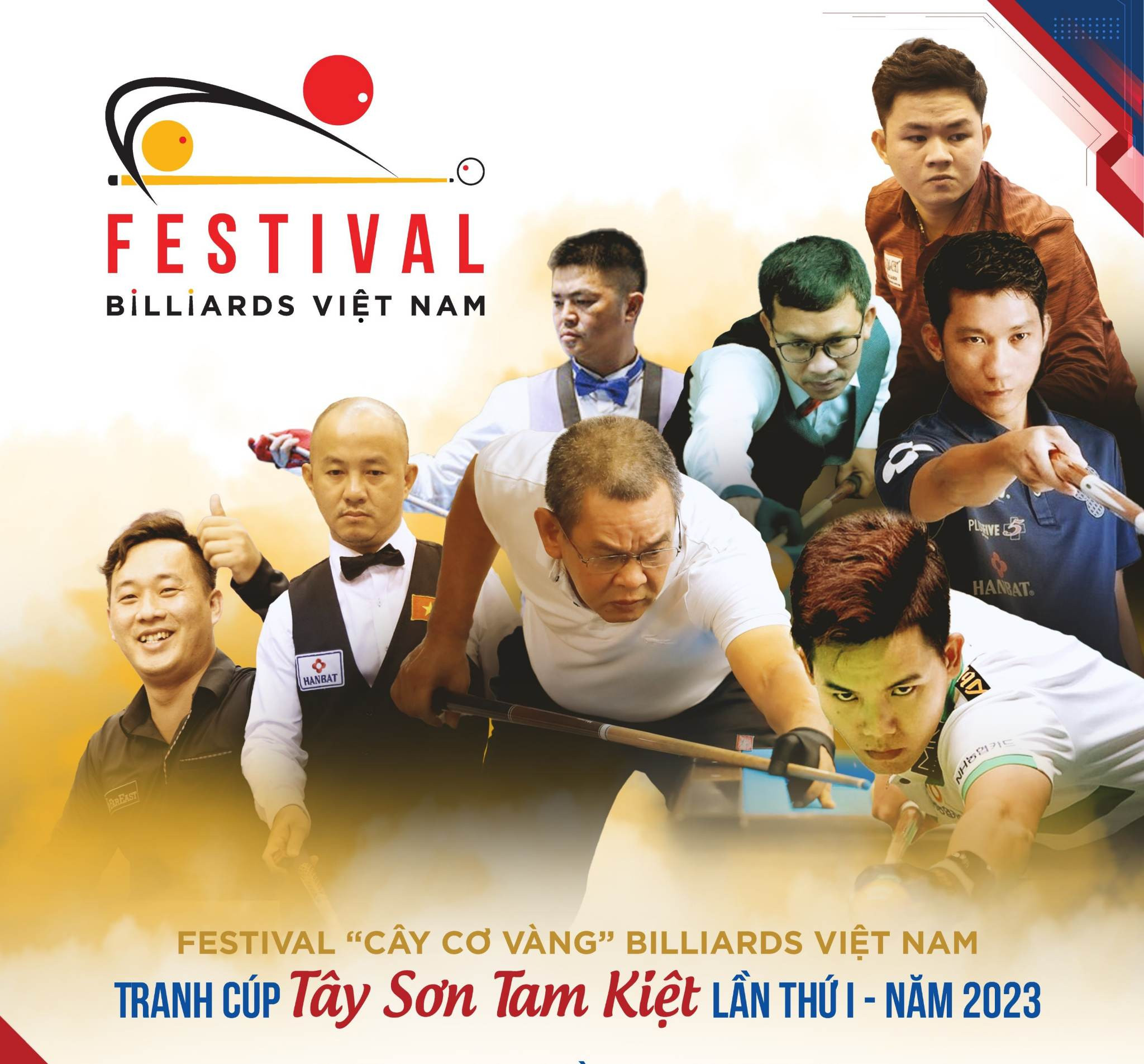 Festival Billiards 2023 hội tụ các tay cơ hàng đầu Việt Nam