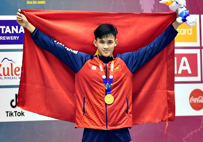 Bảng tổng sắp huy chương các môn Olympic của Việt Nam tại SEA Games 32