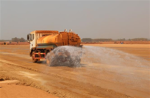 Authorities to inspect dust mitigation measures at Long Thanh airport