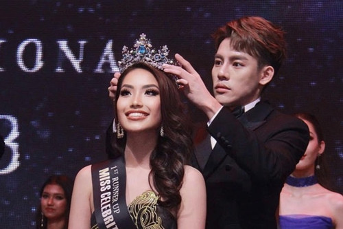 Nguyễn Lâm Châu giành Á hậu 1 Miss Celebrity International 2023